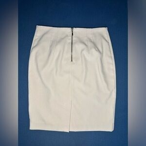 Kenar dressy pencil skirt light pink back zipper lined back slit​